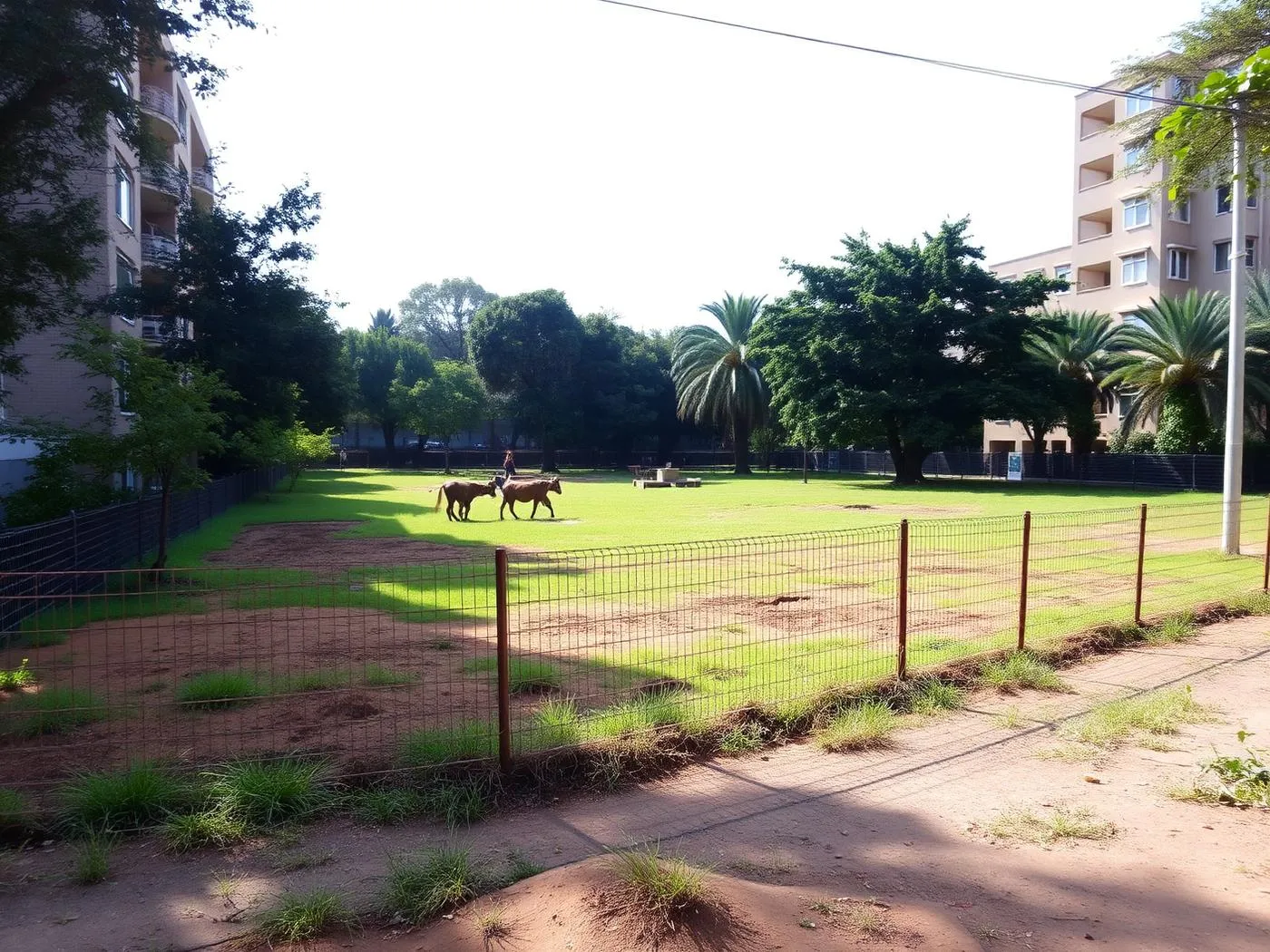 Terreno urbano frente a parque en Pachacámac